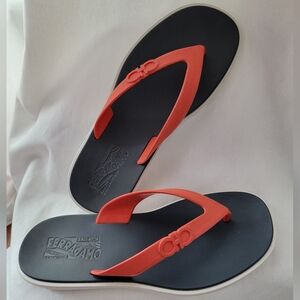 Salvatore Ferragamo Men's Size 8 Slippers